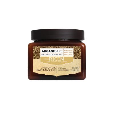 ARGANICARE Masque renfor&ccedil;ateur &agrave; l&acute;huile de Ricin Bio - 
