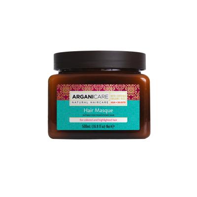 ARGANICARE Masque nourrissant cheveux color&eacute;s  500 ml