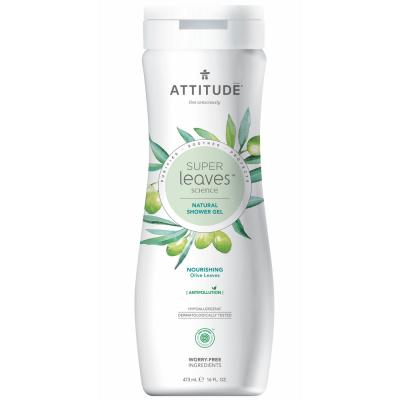 ATTITUDE  Super Leaves Gel Douche Naturel - Nourrissant