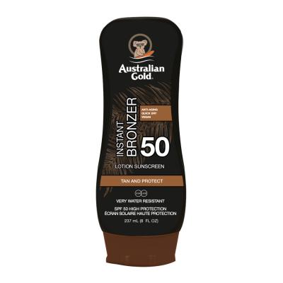 AUSTRALIAN GOLD Cr&egrave;me Solaire avec Bronzer SPF50 237ml 