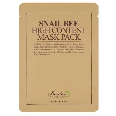 BENTON  - Pack de masques &agrave; haut contenu Snail Bee - 1pi&egrave;ce