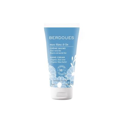 BERDOUES  - Musc Blanc & Lin Cr&egrave;me Mains 50ml