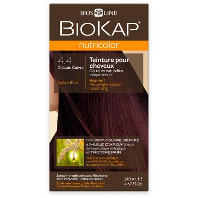 BIOKAP  Coloration 4.4 Ch&acirc;tain Cuivr&eacute; - Nutricolor
