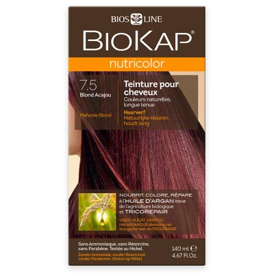 BIOKAP  Nutricolor 7.5 Blon Acajou 140 ml