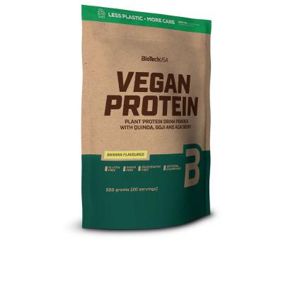 BIOTECH USA  Prot&eacute;ine V&eacute;gane 500g Banane - Prot&eacute;ines v&eacute;g&eacute;tariennes, v&eacute;g&eacute;talien