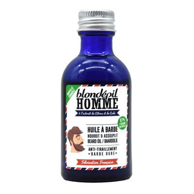 BLONDEPIL HOMME Blond&eacute;pil Homme Huile &agrave; Barbe - Nourrit & Assouplit 50ml