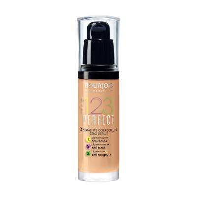 BOURJOIS  Paris 123 Fond de Teint Fluide Parfait 30 ml 55 Dark Beige