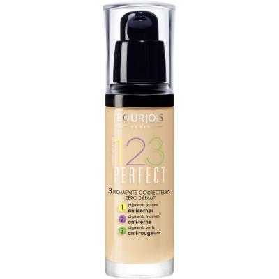 BOURJOIS 123 PERFECT liquid foundation #54-beige