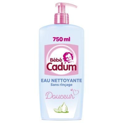 CADUM Eau Nettoyante B&eacute;b&eacute; Hypoallerg&eacute;nique Bebe  - La Pompe De 750ml