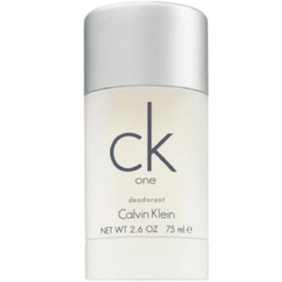 CALVIN KLEIN  One Deodorant Sti75gr Clair,Argent&eacute;