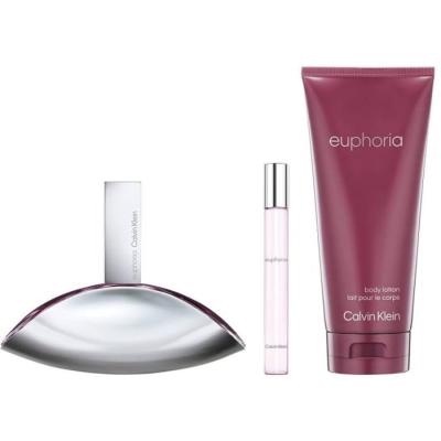 CALVIN KLEIN  Euphoria coffret cadeau pour femme avec format voyage