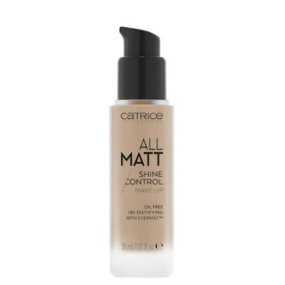 CATRICE All Matt shine control make up #033C-cool almond