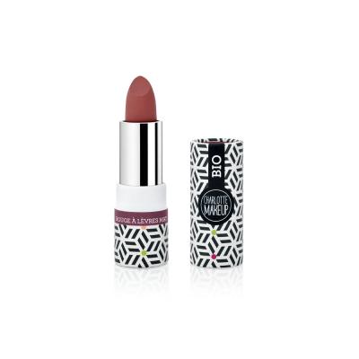 CHARLOTTE MAKE UP Rouge &agrave; L&egrave;vres Bio - Charlotte Bio 07 - Groseille Mat