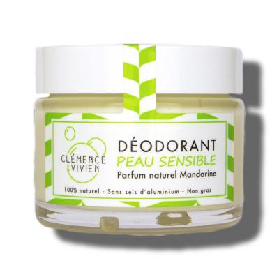 CLEMENCE ET VIVIEN D&eacute;odorant 100% naturel Peau sensible Mandarine - Cl&eacute;mence & Vivien
