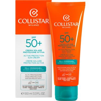 COLLISTAR  - Active Protection Sun Cream SPF 50+ Cr&eacute;me solaire 100 ml