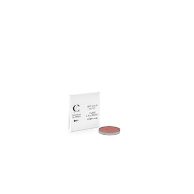COULEUR CARAMEL Fard &agrave; Paupi&egrave;res Mat Bio -  150 Eclat de Rose Recharge