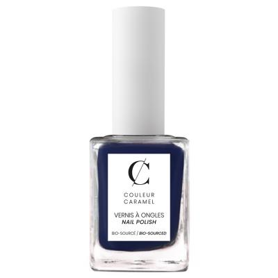 COULEUR CARAMEL Vernis &agrave; ongles Bio Sourc&eacute;, N&deg; 93 Bleu Nuit, 