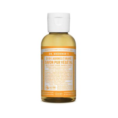 DR. BRONNER S Dr. Bronner's - Savon Liquide de Castille - Agrumes et Orange - 59ml