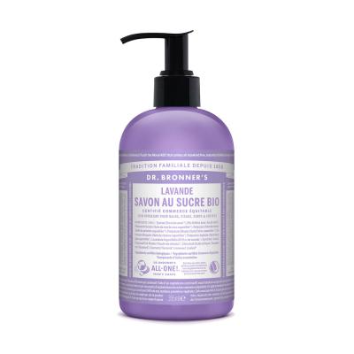 DR. BRONNER S Savon Liquide au Sucre Bio Lavande flacon-pompe Dr Bronner's 355 ml