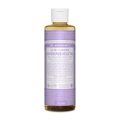 DR BRONNERS Dr. Bronner's - Savon Liquide de Castille - Lavande - 236ml