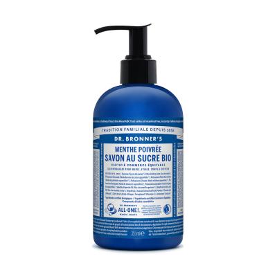 DR BRONNERS Dr. Bronner's - Savon Liquide Shikakai - Menthe Poivree - 355 ml
