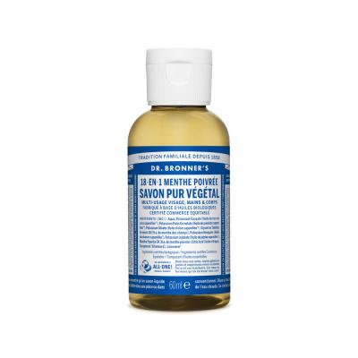 DR BRONNERS Dr Bronner's - Dr Bronner's - Savon liquide Menthe 60ml