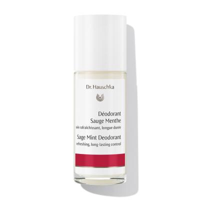 DR. HAUSCHKA D&eacute;odorant  roll-on Sauge et Menthe poivr&eacute;e 50ml
