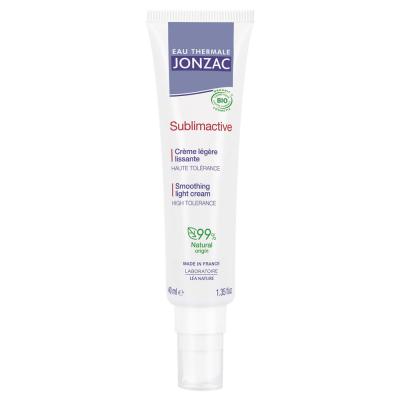 EAU THERMALE JONZAC Soin Visage Sublimactive Cr&egrave;me L&eacute;g&egrave;re Bio  - Le Flacon De 40ml