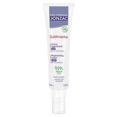 EAU THERMALE JONZAC JONZAC Sublimactive - Cr&egrave;me r&eacute;g&eacute;n&eacute;rante Nuit Anti-&acirc;ge bio 40ml