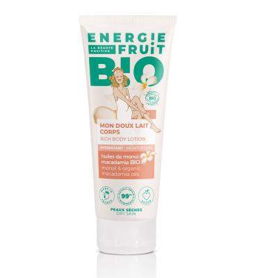ENERGIE FRUIT  Lait Corps Hydratant Mono&iuml; & Macadamia 