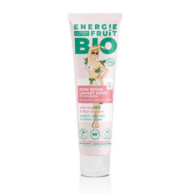 ENERGIE FRUIT Soin lavant intime bio &agrave; la fleur de coton - 150ml - 
