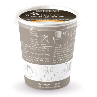 ESTEBAN Recharge pour bougie parfum&eacute;e - Neroli Beige  Paris Parfums