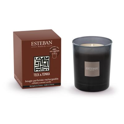 ESTEBAN PARIS PARFUMS Bougie parfum&eacute;e Teck & tonka Multicolore 