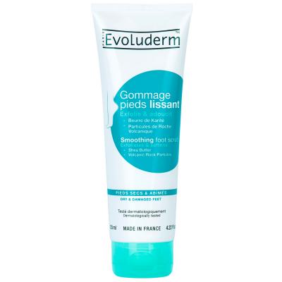 EVOLUDERM  - Gommage Pieds Lissant - 150 ml - Fabrication Fran&ccedil;aise