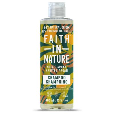 FAITH IN NATURE  Shampooing Argan & Karit&eacute;  400ml
