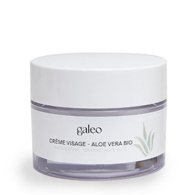 GALEO Cr&egrave;me visage &agrave; l'aloe vera bio 50ml