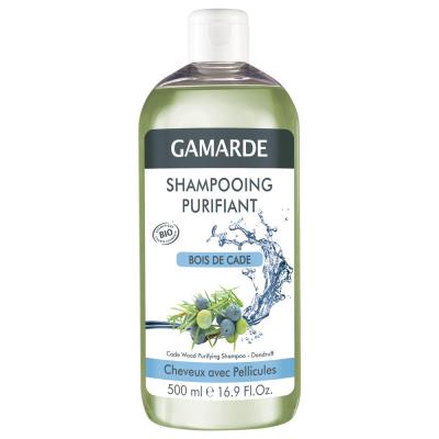 GAMARDE Shampooing Purifiant Bio Bois De Cade Anti-pellicules 500ml 