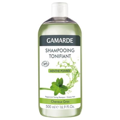 GAMARDE  Shampooing tonifiant&agrave;la menthe poivr&eacute;e flacon 500ml