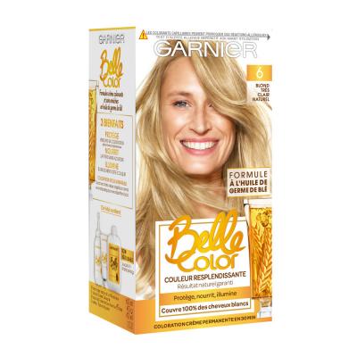 BELLE COLOR Garnier Coloration N&deg;06 Blond Tr&egrave;s Clair Naturel - Lot de 2