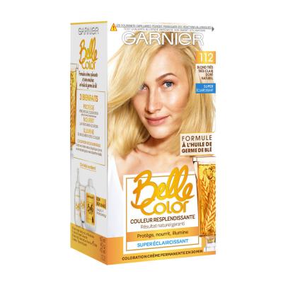 BELLE COLOR Coloration blond tr&egrave;s tr&egrave;s clair dor&eacute; 112  Garnier - x1