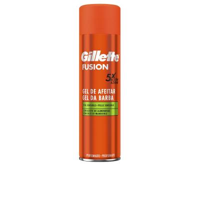 GILLETTE Gel de rasage peau sensible FUSION 200 ml