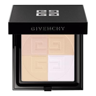 GIVENCHY  - Prisme Libre Pressed Powder Poudre Compacte Fixatrice Matifiante & Floutante N&deg;02 Satin Blanc