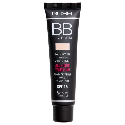 GOSH COPENHAGEN Gosh BB Cream Foundation Primer Moisturizer 01 Sand 30ml