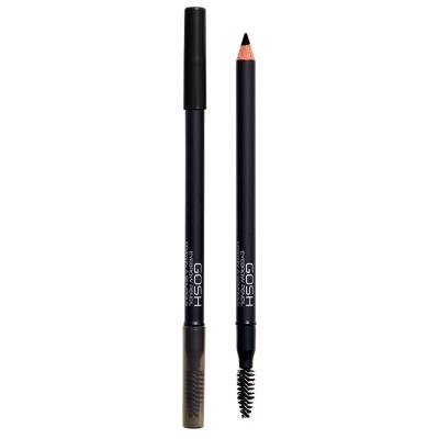 GOSH Crayon sourcils en poudre n&deg;02 noir - Eyebrow Pencil 