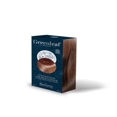 GREEN LEAF GreenLeaf Botanique Coloration 100 % V&eacute;g&eacute;tale Bio Marron 100g