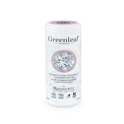 GREENLEAF Shampooing Min&eacute;ral Greencolor 100% naturel -  Botanique - 50g