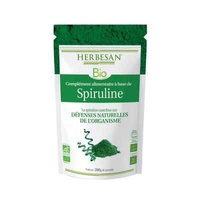 HERBESAN  Spiruline Bio Pdr 200G