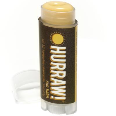 HURRAW! Baume &agrave; L&egrave;vres - Soin Protecteur SPF15 - Hurraw