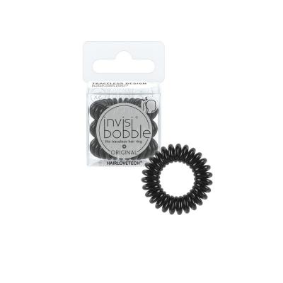 PURANOX Elastiques &agrave; cheveux Original - True Black - Invisibobble