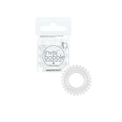 PURANOX Elastiques &agrave; cheveux Original - Crystal Clear - Invisibobble